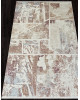 Ковер 00712F - L.BLUE FDY / BEIGE FDY - Прямоугольник - коллекция ASADU
