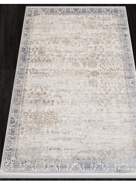 Ковер 07402A - L.BLUE FDY / CREAM FDY - Прямоугольник - коллекция ASADU