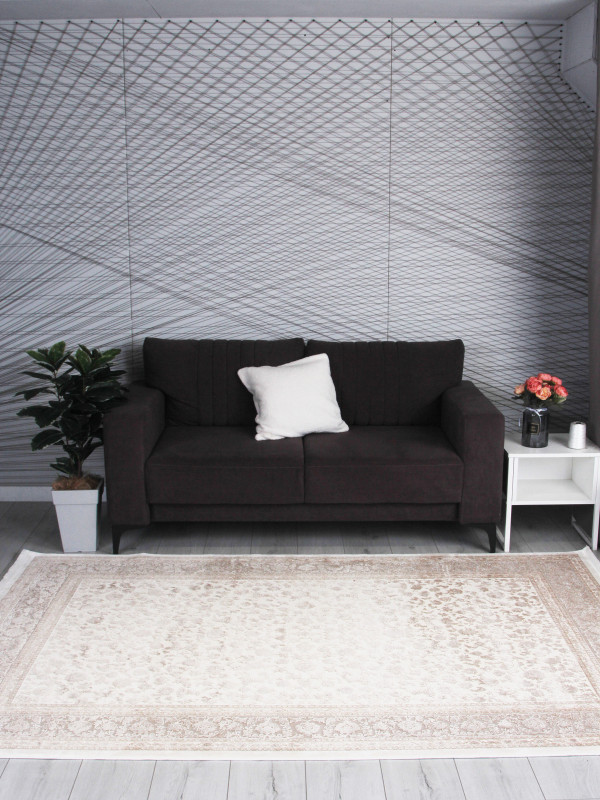 Ковер 4554B - S.WHITE / CREAM - Прямоугольник - коллекция Astoria