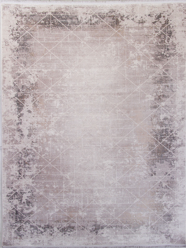 Ковер 9237A - S.CREAM / L.GREY - Прямоугольник - коллекция Astoria