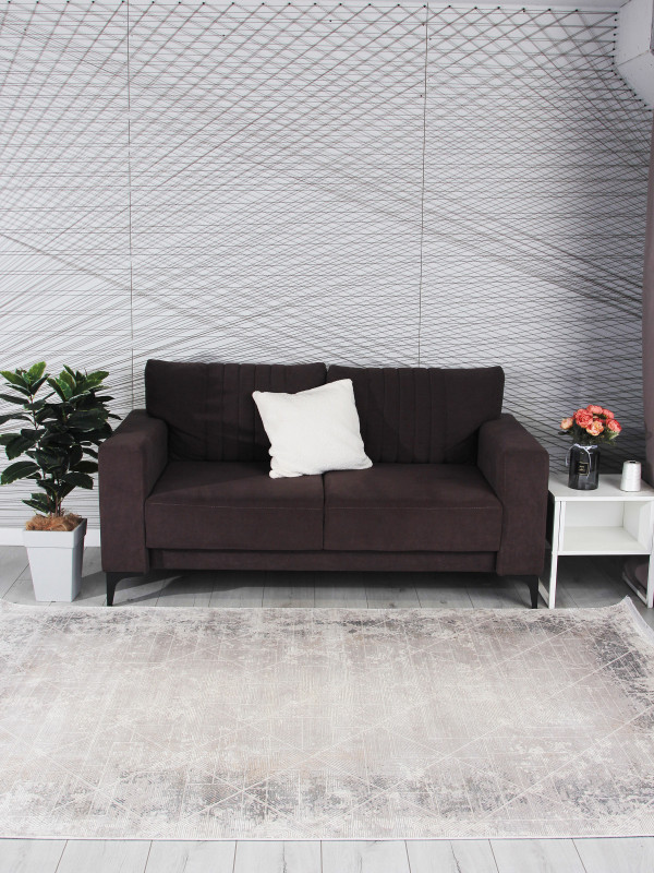 Ковер 9237A - S.CREAM / L.GREY - Прямоугольник - коллекция Astoria
