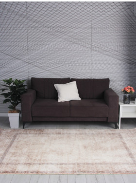 Ковер 9337A - S.WHITE / BROWN - Прямоугольник - коллекция Astoria