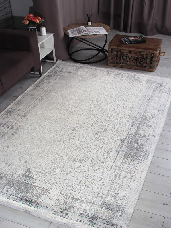 Ковер 9361A - S.CREAM / ANTHRACITE - Прямоугольник - коллекция Astoria