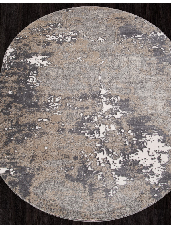 Ковер D996 - CREAM-GRAY - Овал - коллекция ATLANTIS