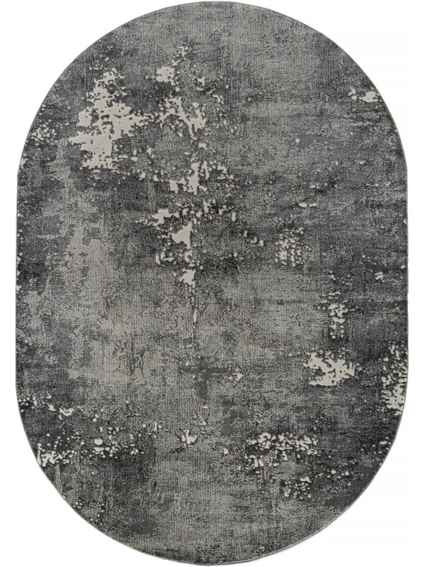 Ковер D996 - LIGHT GRAY - Овал - коллекция ATLANTIS