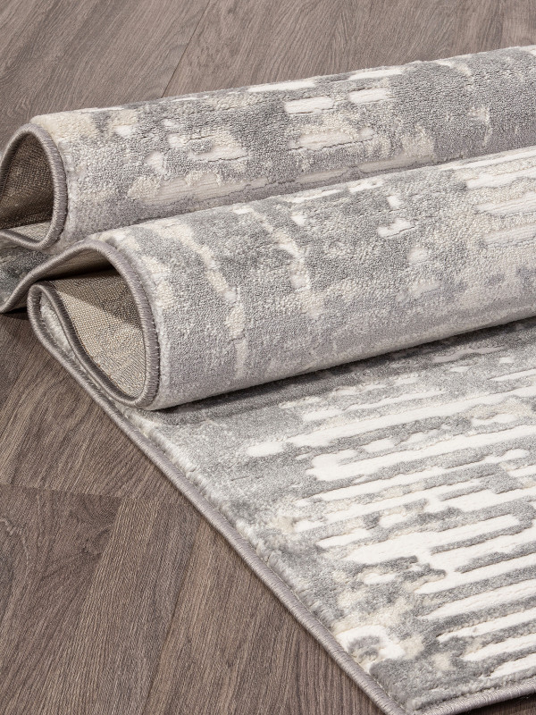 Ковровая дорожка D999 - CREAM-GRAY - коллекция ATLANTIS