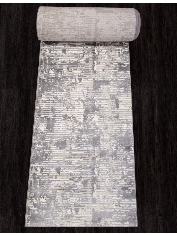 Ковровая дорожка D999 - CREAM-GRAY - коллекция ATLANTIS