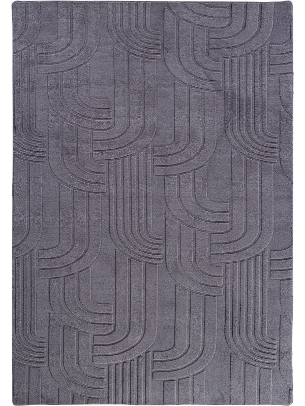 Ковер PX3004 - GRAY - Прямоугольник - коллекция AURA