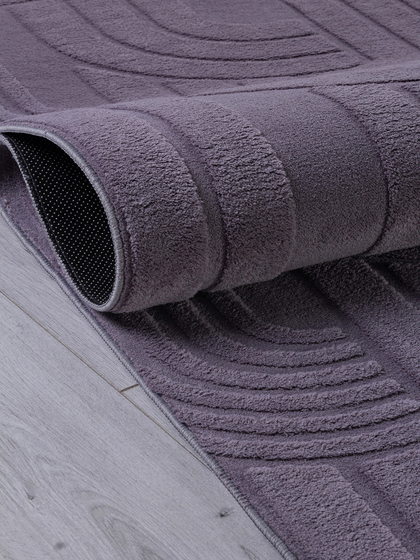 Ковер PX3004 - GRAY - Прямоугольник - коллекция AURA