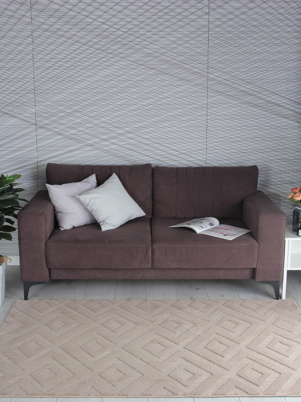 Ковер PX3005 - BEIGE - Прямоугольник - коллекция AURA