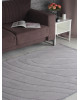Ковер PX3007 - GREY - Прямоугольник - коллекция AURA