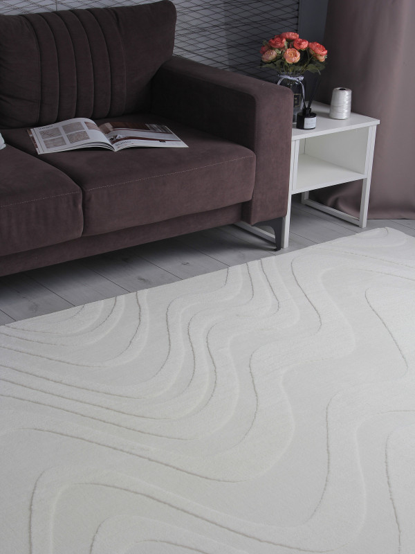 Ковер PX3008 - CREAM - Прямоугольник - коллекция AURA