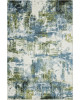 Ковер L016 - CREAM-BLUE - Прямоугольник - коллекция BRIGHT