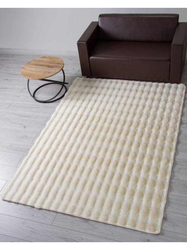 Ковер PX1001 - CREAM - Прямоугольник - коллекция BUBBLE