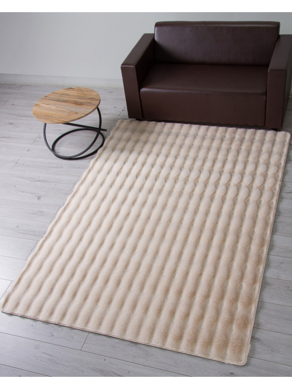 Ковер PX1001 - L.BEIGE - Прямоугольник - коллекция BUBBLE