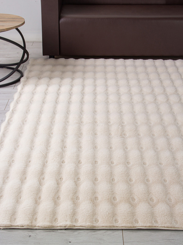 Ковер PX1001 - L.BEIGE - Прямоугольник - коллекция BUBBLE