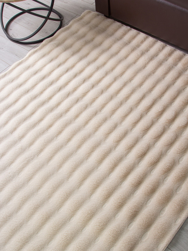 Ковер PX1001 - L.BEIGE - Прямоугольник - коллекция BUBBLE