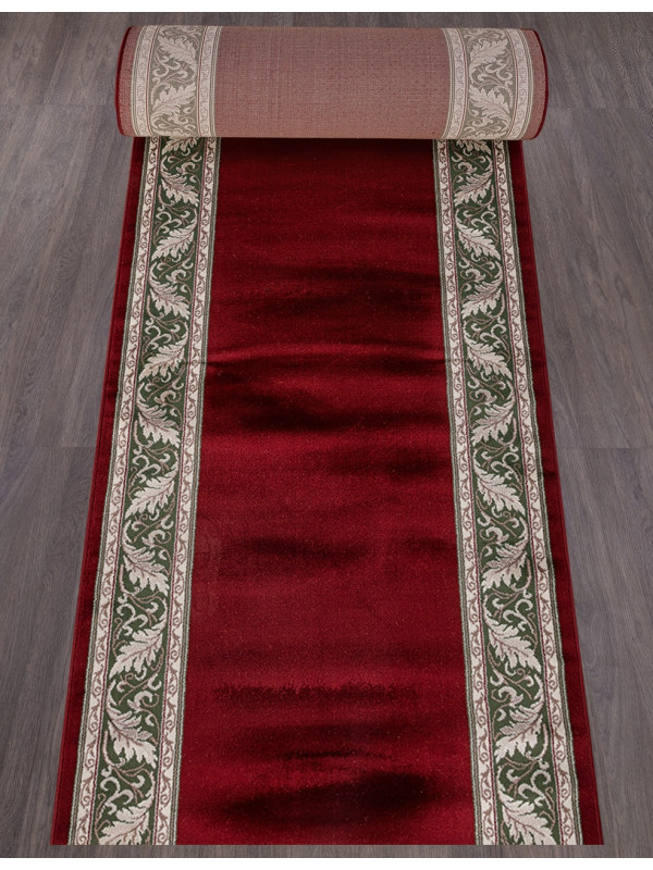 Ковровая дорожка D040 - RED-GREEN - коллекция COLIZEY
