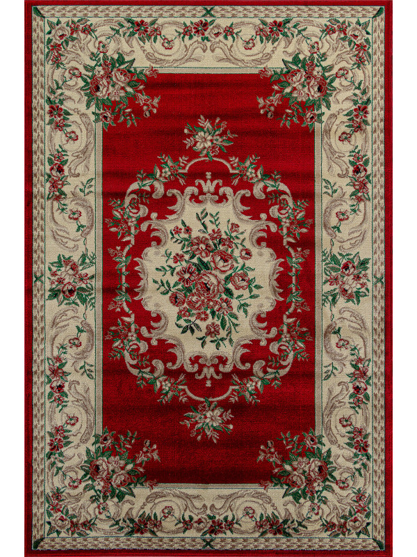 Ковер D057 - RED - Прямоугольник - коллекция COLIZEY