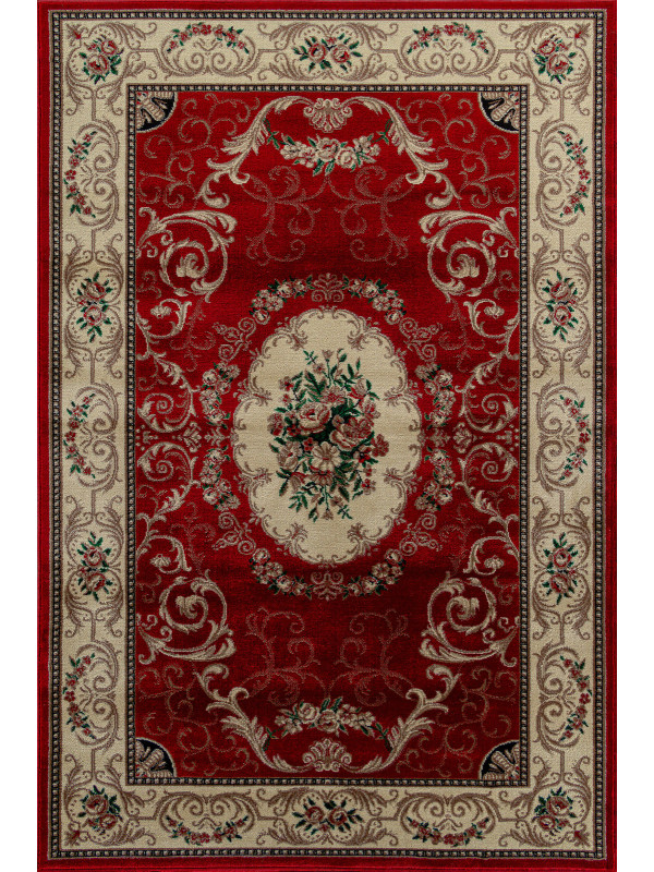 Ковер D066 - RED - Прямоугольник - коллекция COLIZEY