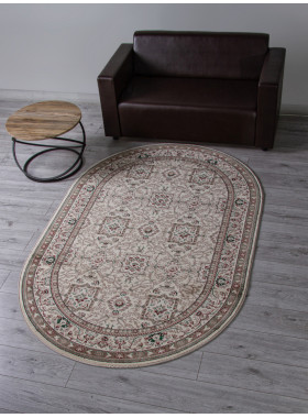 Ковер D868 - CREAM - Овал - коллекция COLIZEY