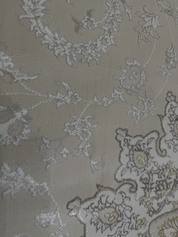 Ковер У001 - CREAM / BEIGE - Прямоугольник - коллекция DELINA