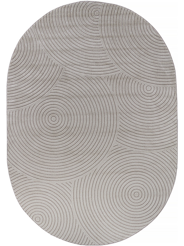 Ковер F410 - LIGHT CREAM - Овал - коллекция DIOS