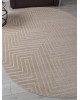 Ковер F412 - LIGHT BEIGE - Овал - коллекция DIOS