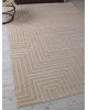Ковер F412 - LIGHT BEIGE - Прямоугольник - коллекция DIOS