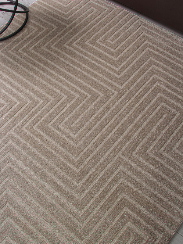 Ковер F412 - LIGHT BEIGE - Прямоугольник - коллекция DIOS