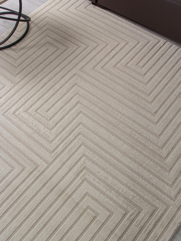 Ковер F412 - LIGHT CREAM - Прямоугольник - коллекция DIOS