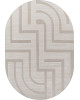 Ковер F439 - CREAM - Овал - коллекция DIOS