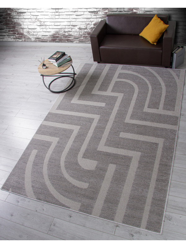 Ковер F439 - LIGHT GRAY - Прямоугольник - коллекция DIOS