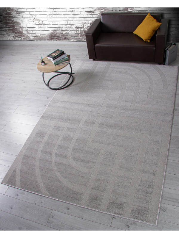 Ковер F439 - LIGHT GRAY - Прямоугольник - коллекция DIOS