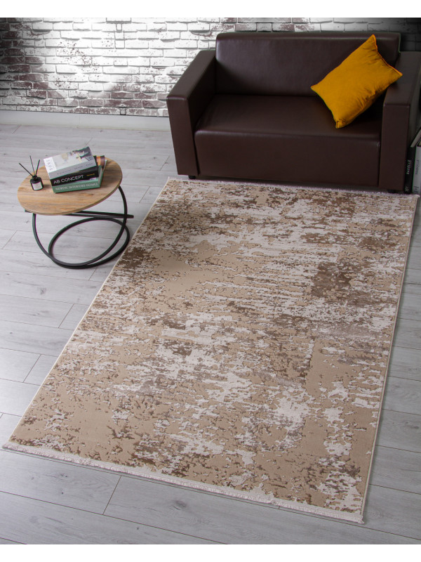 Ковер F201 - BEIGE - Прямоугольник - коллекция DOLCE