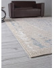 Ковер F328 - BEIGE-BLUE 2 - Прямоугольник - коллекция DONA
