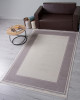 Ковер 00182 - GREY / CREAM - Прямоугольник - коллекция DUBAI