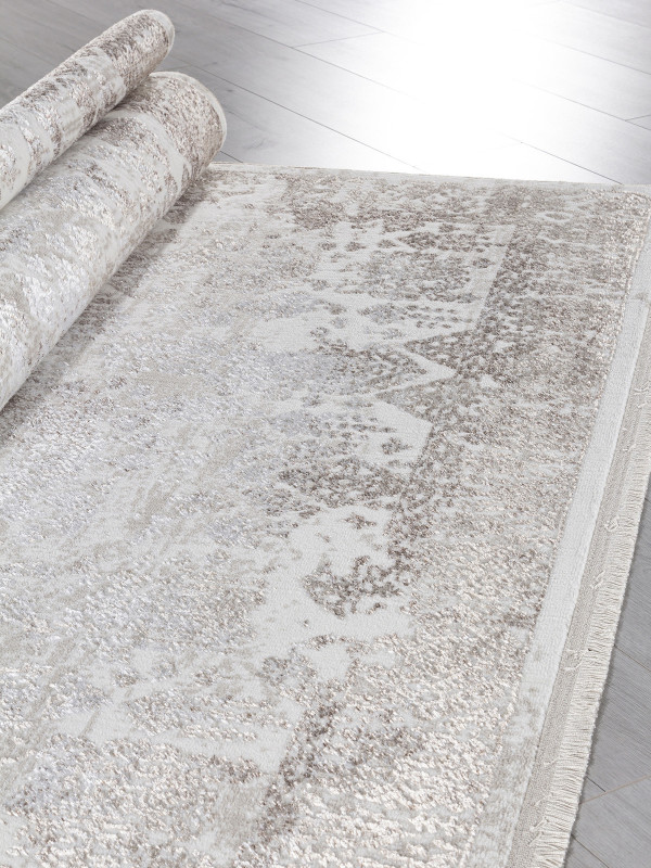 Ковер L252A - CREAM SHRINK / VIZON FDY - Прямоугольник - коллекция EFSAN