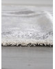 Ковер Q010A - CREAM SHRINK / GREY FDY - Овал - коллекция EFSAN