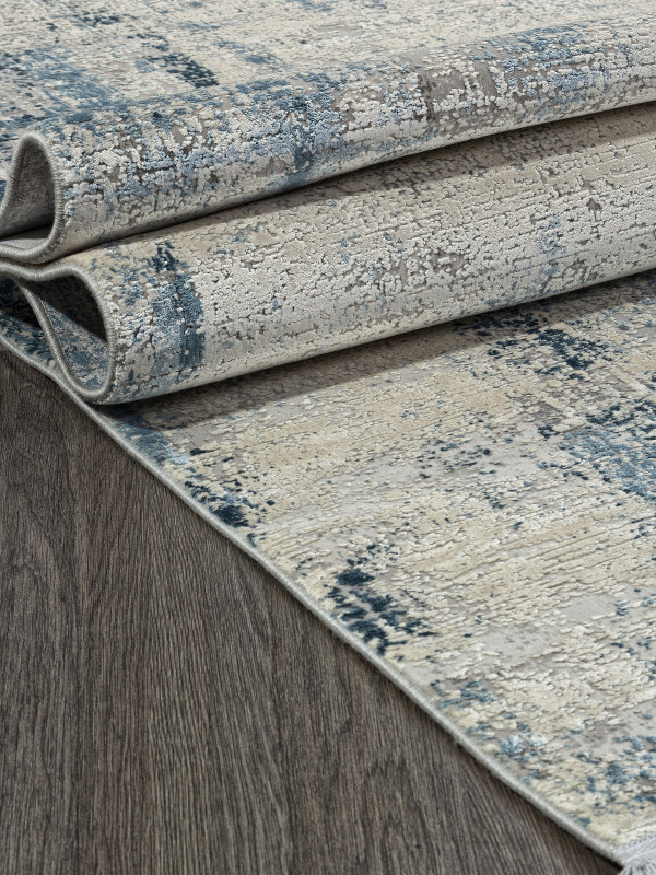 Ковер A100AA - GREY / BLUE - Прямоугольник - коллекция EMPEROS OLIMPOS