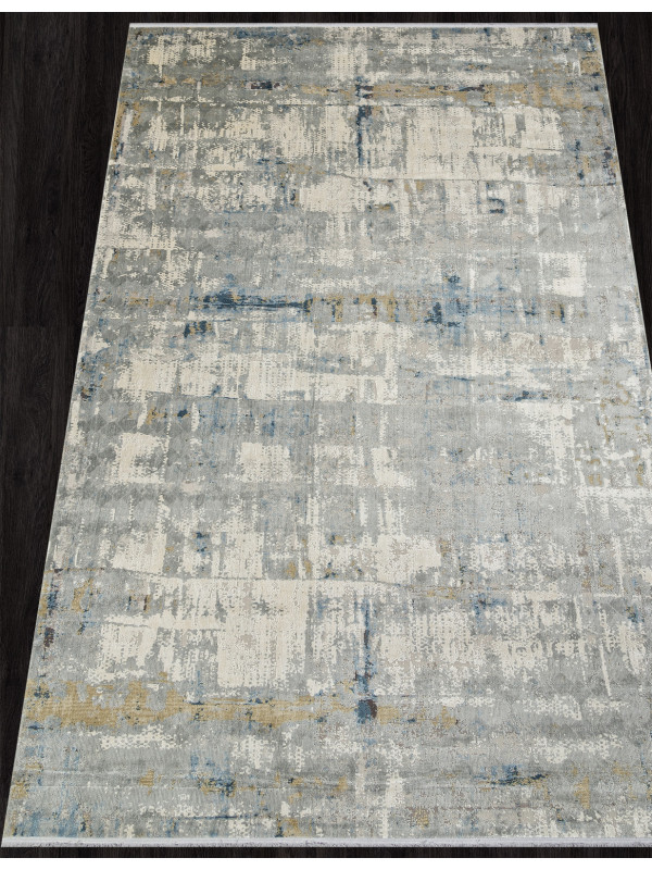Ковер C105AB - GREY / YELLOW - Прямоугольник - коллекция EMPEROS OLIMPOS