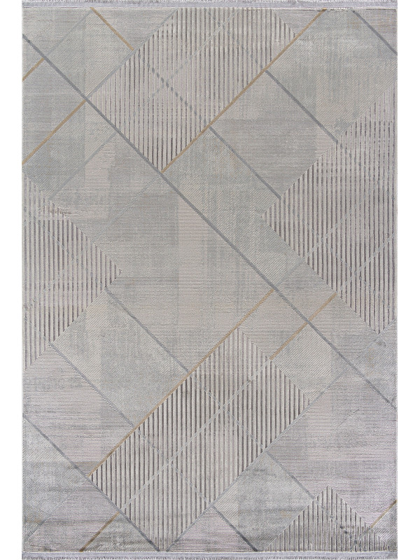 Ковер A495AGS - GREY / L.GREY - Прямоугольник - коллекция EMPEROS OLIMPOS