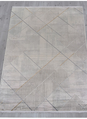 Ковер A495AGS - GREY / L.GREY - Прямоугольник - коллекция EMPEROS OLIMPOS