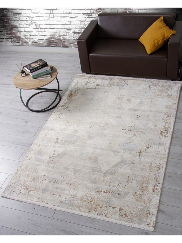 Ковер F726AD - BEIGE / L.BROWN - Прямоугольник - коллекция EMPEROS OLIMPOS