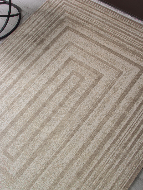 Ковер H883AD - L.BEIGE / BEIGE - Прямоугольник - коллекция EMPEROS OLIMPOS