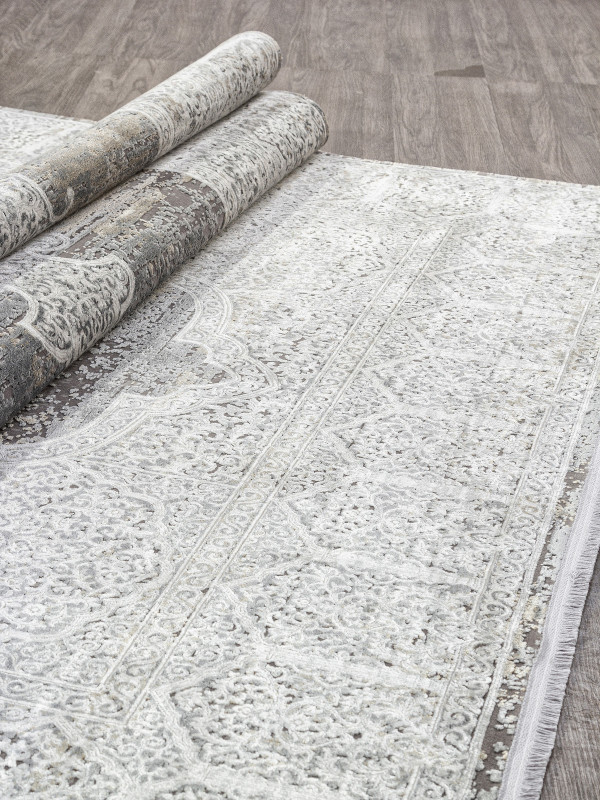 Ковер Y5099F - GREY / GREY - Прямоугольник - коллекция EMPEROS OLIMPOS