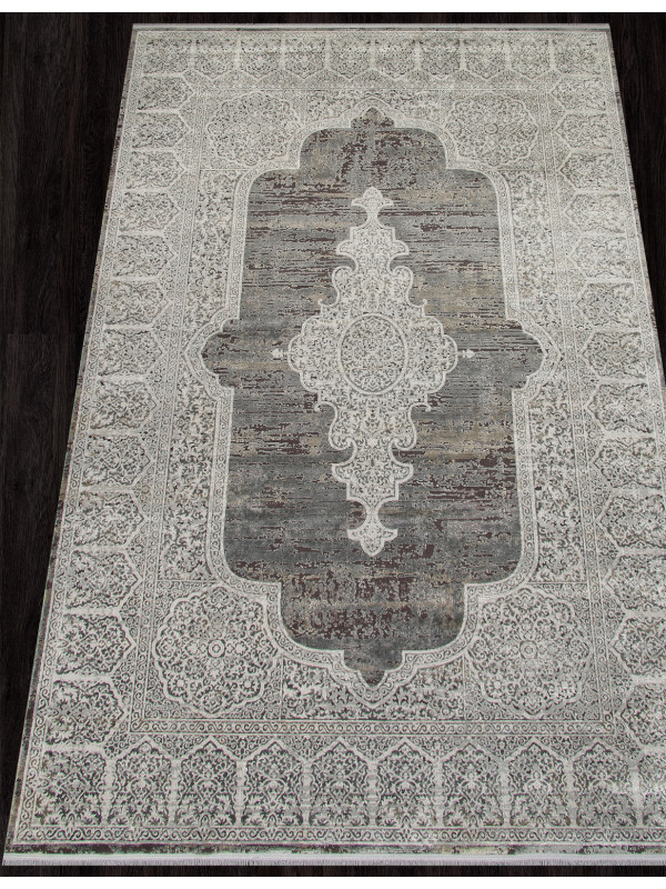 Ковер Y5099F - GREY / GREY - Прямоугольник - коллекция EMPEROS OLIMPOS