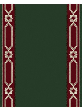 Ковровая дорожка F581 - GREEN - коллекция ETALON 60
