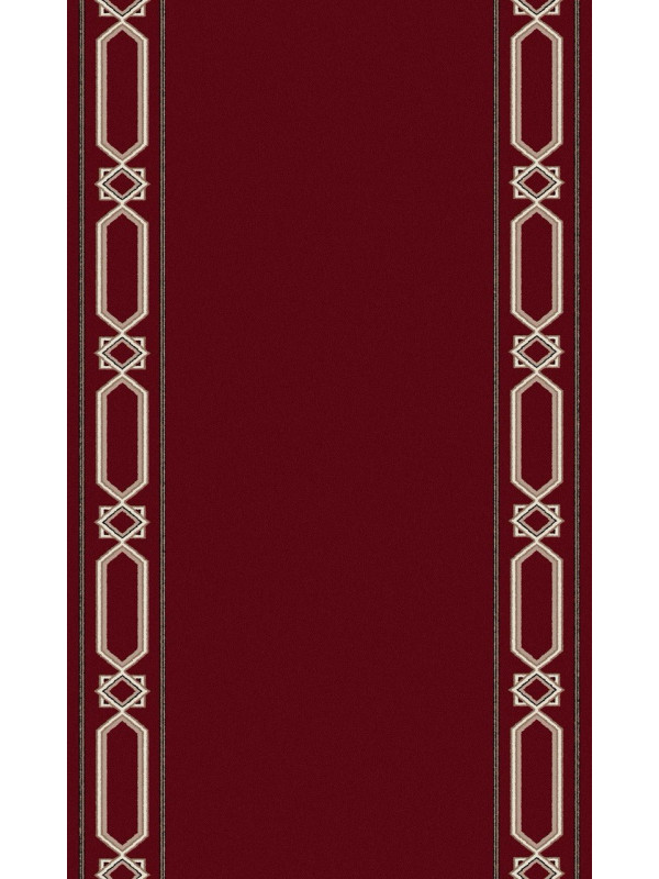 Ковровая дорожка F581 - RED - коллекция ETALON 60