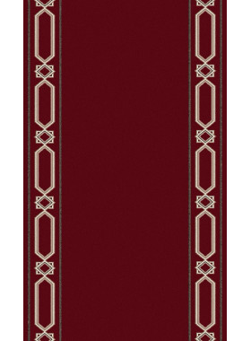 Ковровая дорожка F581 - RED - коллекция ETALON 60